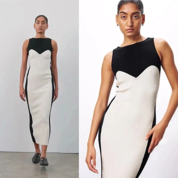 Mara Hoffman Aleks Ribbed-Knit Cotton Maxi Dress Size XS - Picture 11 of 14